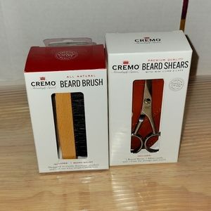 Cremo Beard Brush/Shears/Comb